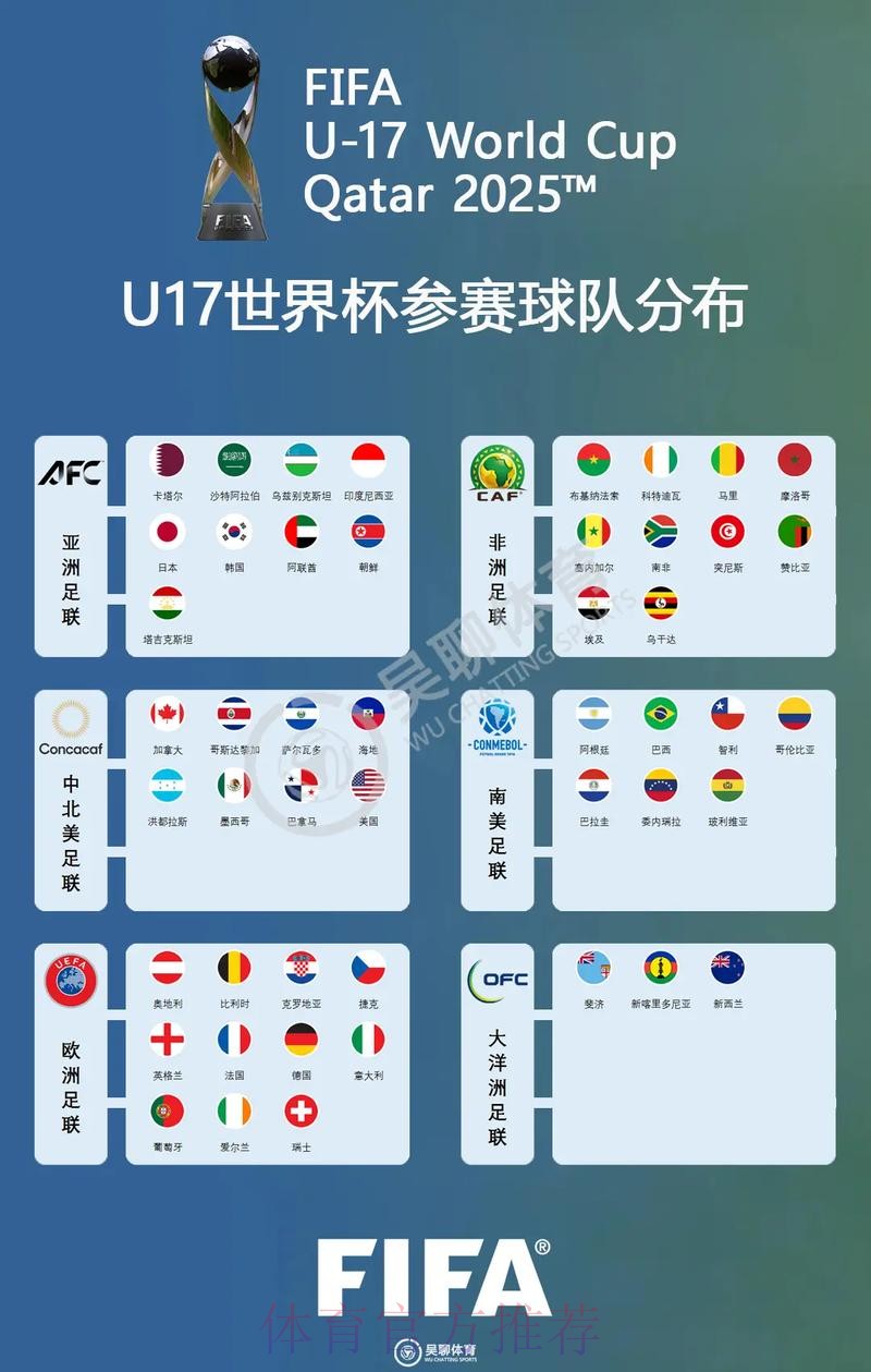 世界杯参赛球队详细